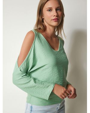 Happiness İstanbul Happiness Stanbul Bluse - Grün