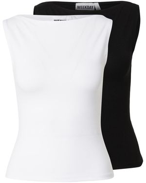 Weekday Top Annie - Schwarz