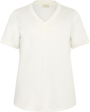 Kaffe T-Shirt Annita - Weiß