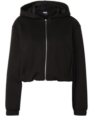 Urban Classics Sweatjacke - Schwarz