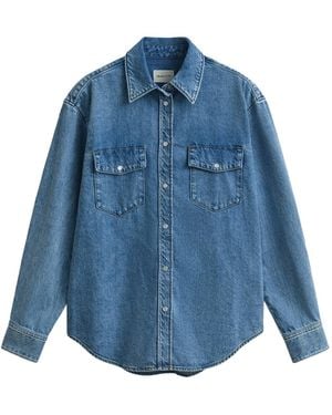 GANT Bluse - Blau