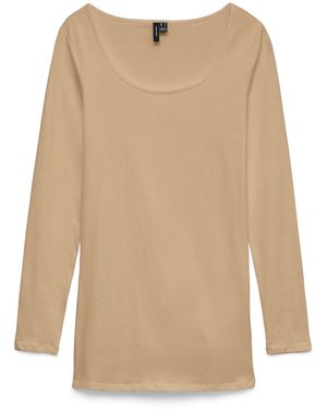 Vero Moda Shirt Vmmaxi My - Natur