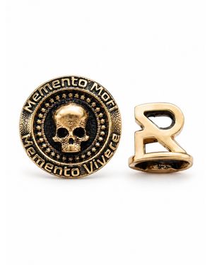 REYTEL Ohrring Memento Mori. Vivere Memento - Mettallic