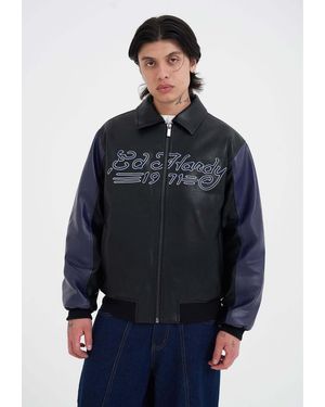 Ed Hardy Jacke Dead Or Alive - Blau