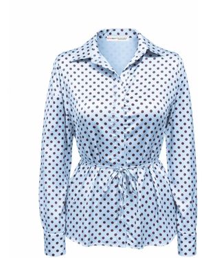 MixRay Bluse - Blau