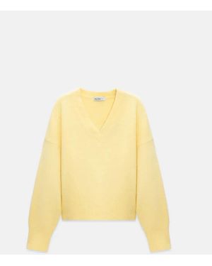 Dilvin Pullover Pullover - Gelb