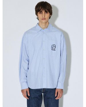 Dr. Denim Bluse Wes Shirt - Blau