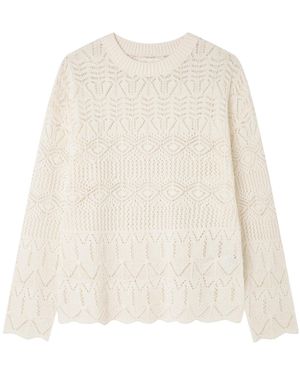 Springfield Pullover - Weiß