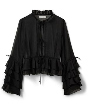 Sofie Schnoor Bluse Maci - Schwarz