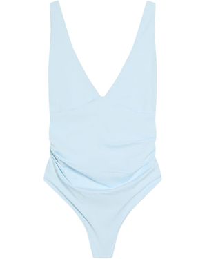 Bershka Shirtbody - Blau