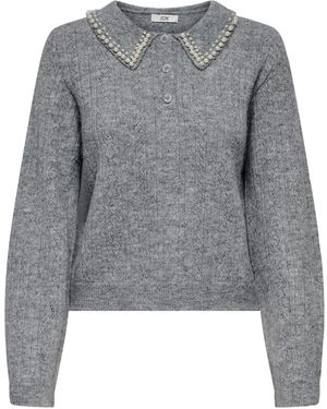 Jdy Pullover April - Grau