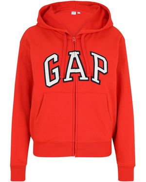 Gap Sweatjacke 'Heritage' - Rot