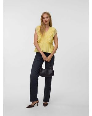 Vero Moda Bluse Vmdora - Gelb