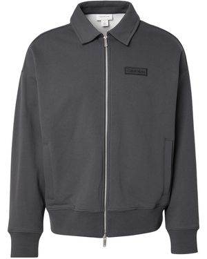 Calvin Klein Sweatjacke - Grau