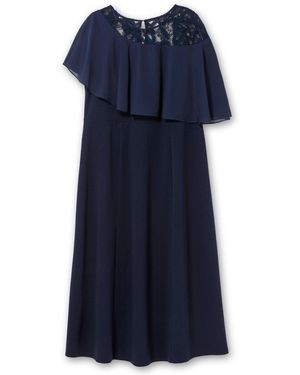 Sheego Abendkleid - Blau