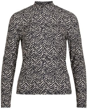 Vila Shirt Vileoa - Schwarz