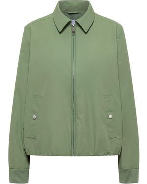 Cecil Blouson Mit Hemdblusenkragen - Grün