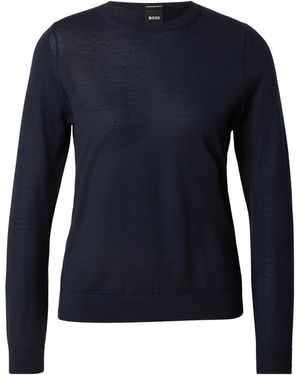 BOSS Pullover Ferpina - Blau