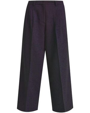 Smith & Soul Stoffhose Mit Bundfalten - Blau