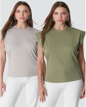 C&City T-Shirt - Grün