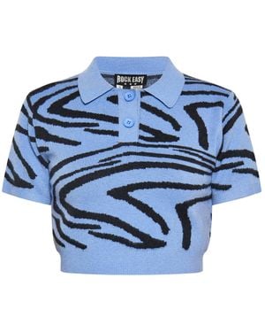 ROCKEASY Top - Blau