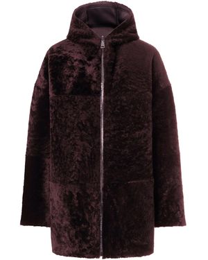 Werner Christ Lammfelljacke Pina - Schwarz