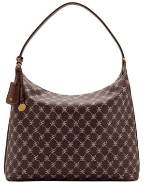 Mango Schultertasche Porta - Braun