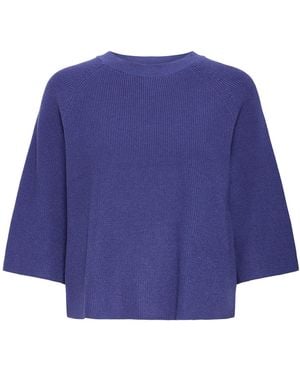 Ichi Pullover Ihboston - Blau
