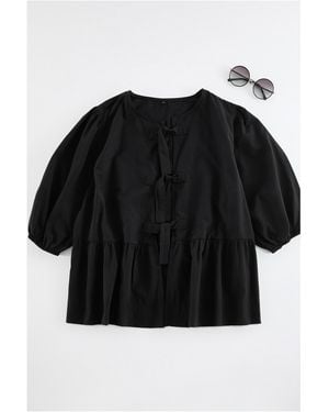 Trendyol Bluse - Schwarz