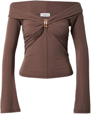 millane Shirt - Braun