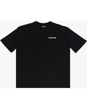 Dropsize T-Shirt Stay True - Schwarz