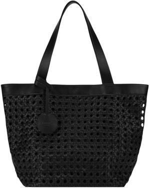 Ilse Jacobsen Shopper Braid 02 - Schwarz