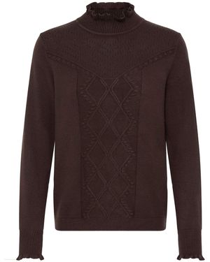 Oxmo Pullover Poxbmmnera - Braun