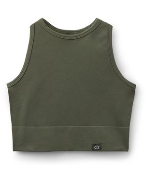Calzedonia Top Super Opaque Seamless - Grün