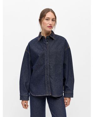 Object Bluse Objsole Mae - Blau