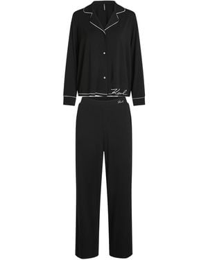 Karl Lagerfeld Pyjama - Schwarz