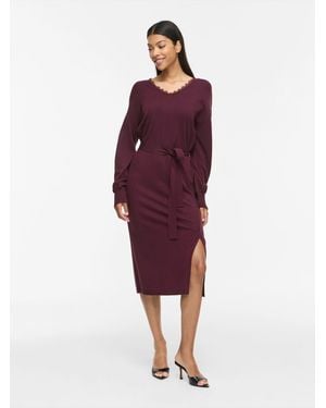 Vila Kleid Viricky - Rot
