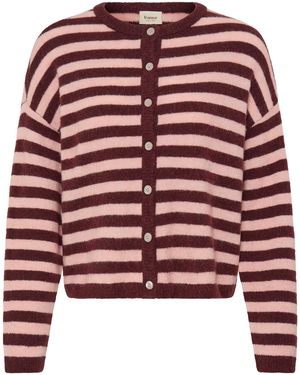 Fransa Strickjacke - Rot
