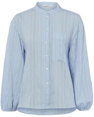 Opus Bluse Flaria - Blau
