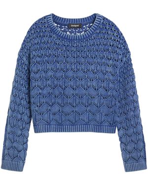 Desigual Pullover - Blau