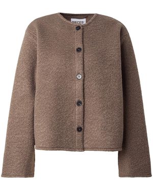 Pieces Jacke Pcoline - Braun