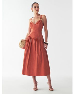 ST MRLO Kleid Heather - Rot