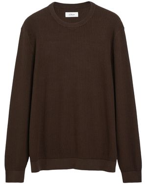 S.oliver Pullover - Braun
