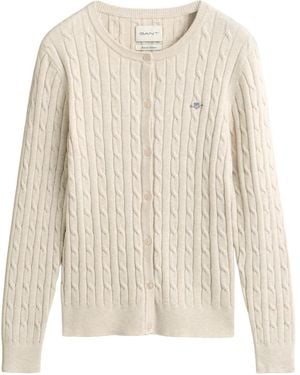 GANT Strickjacke - Natur