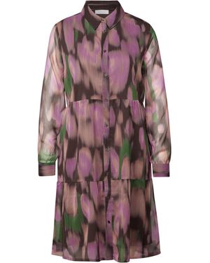 STREET ONE STUDIO Chiffonkleid - Mehrfarbig