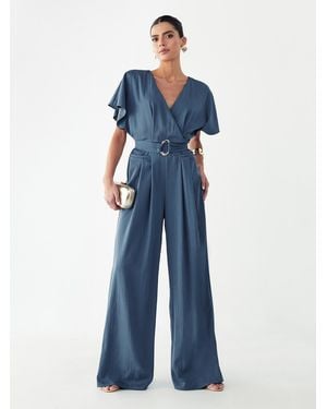 BWLDR Jumpsuit Zarah - Blau