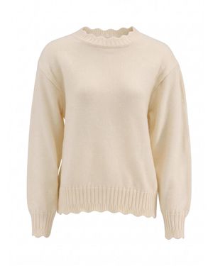 TorWeit Pullover Casual Top - Natur