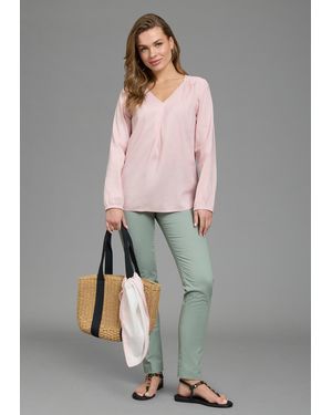 Delmao Bluse - Grau