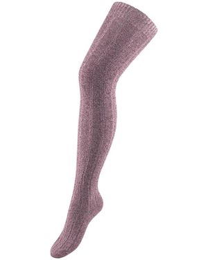 Lavan Overknees - Lila