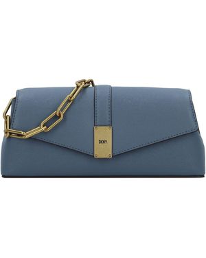DKNY Clutch Conner - Blau
